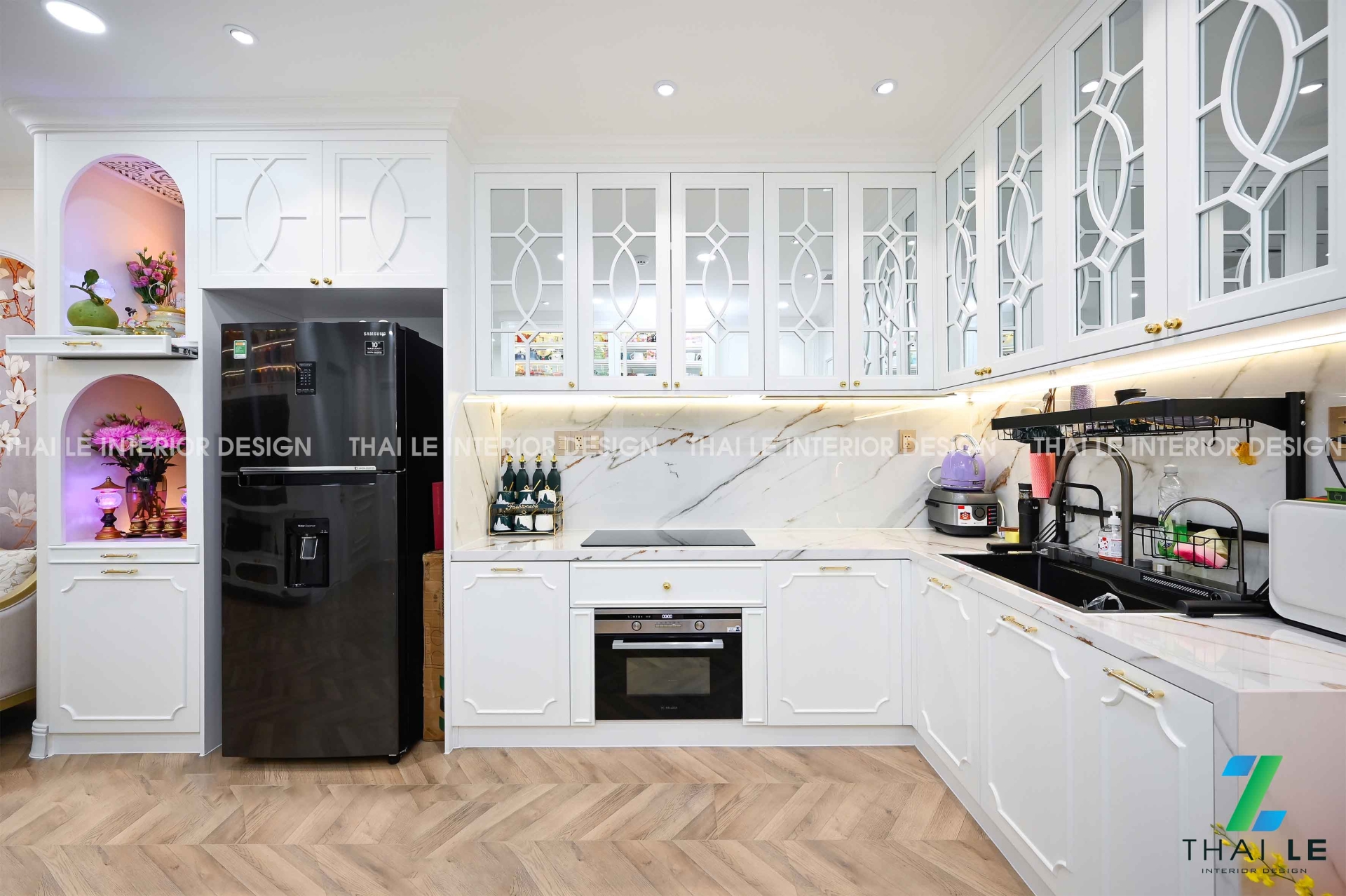 Thi công nội thất căn hộ The Western Capital Q.6 - B1.26.05 - 88m2